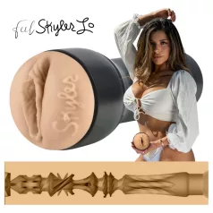   Kiiroo Skyler Lo - ανδρικό αυνανιστήρι - συμβατό με PowerBlow - φυσικό χρώμα