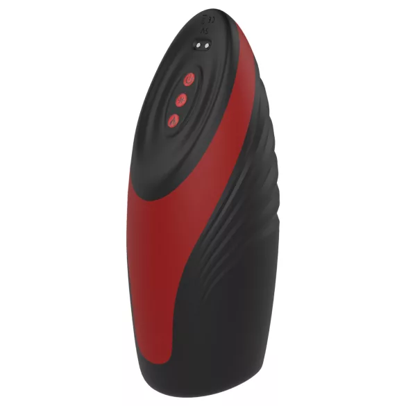 Dreamtoys Essentials - αντλία-δονούμενος αυνανιστής (μαύρο)