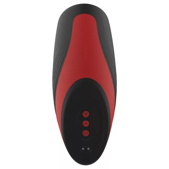Dreamtoys Essentials - αντλία-δονούμενος αυνανιστής (μαύρο)