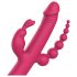 Dreamtoys Παντού Απόλαυση Δονητής - επαναφορτιζόμενος, 4 πτερύγια (ροζ)