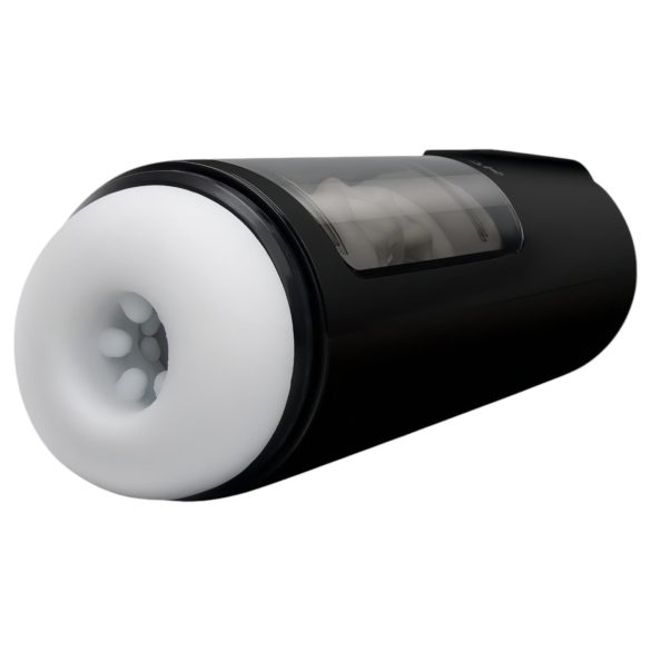 Dreamtoys Blowtech - δονητής με κίνηση & δόνηση (μαύρο)