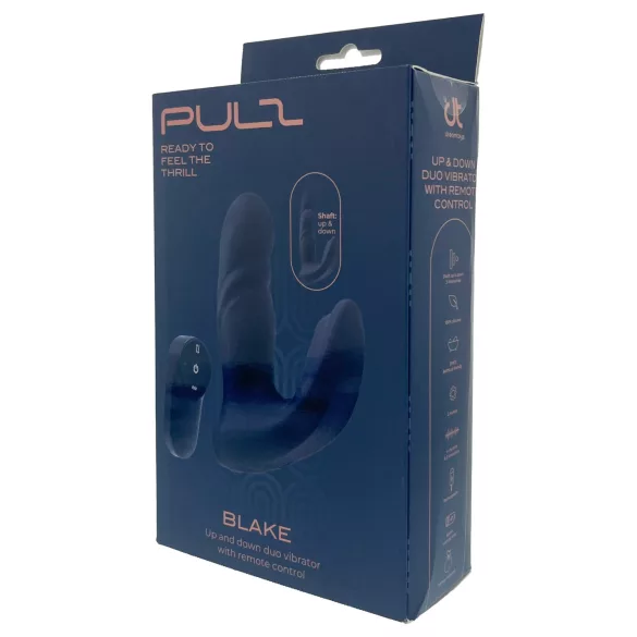 Dreamtoys Pulz - ωθητικός πρωκτικός δονητής με τηλεχειριστήριο (μπλε)