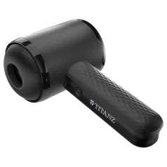   Titanz Thrusting Blow Gun - αυτόματος ανδρικός αυνανιστής (μαύρο)
