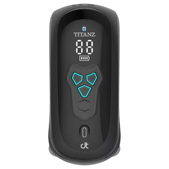 Titanz Auto Squeeze - αυτόματος onaniστής (μαύρο)