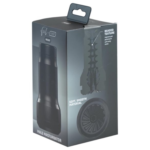 Kiiroo Feel Pocket - τσέπη αυνανισμού (μαύρο)