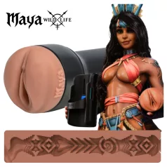   Kiiroo FeelMaya - ρεαλιστικός κόλπος-μαστουρμπέιτορ (στο χρώμα του δέρματος)