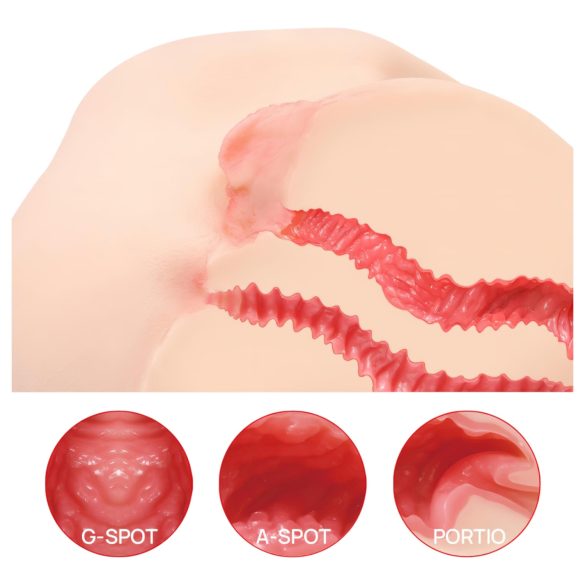 Kokos Vanilla 004 - ανδρικό ομοίωμα κορμός - ρεαλιστικό masturbator - φυσικό