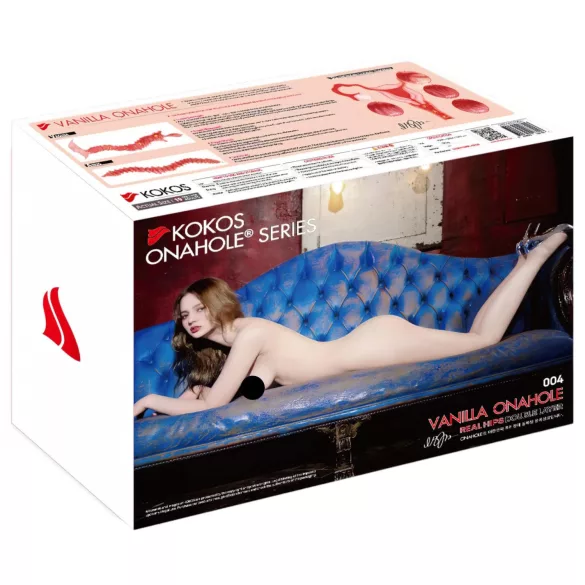 Kokos 004 - ανδρικός ρεαλιστικός κορμός masturbator - φυσικό χρώμα