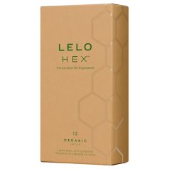   LELO Hex Organic - προφυλακτικά ενισχυμένης αντοχής - 12 τεμάχια