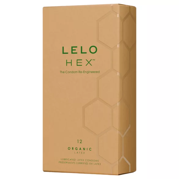 LELO Hex Organic - προφυλακτικά ενισχυμένης αντοχής - 12 τεμάχια