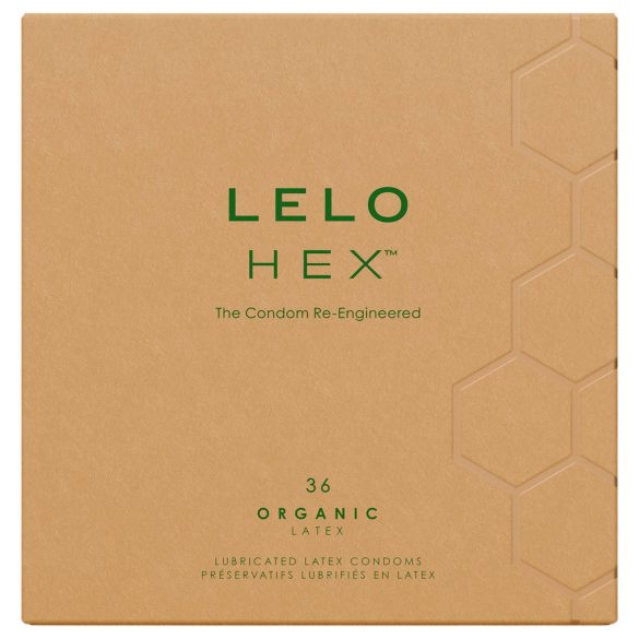 LELO Hex Organic - προφυλακτικά ενίσχυσης - 36 τεμάχια