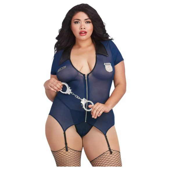 Dreamgirls Plus Size - στολή αστυνομικίνας (μπλε)