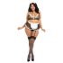 Dreamgirls Υπηρέτρια Plus Size Διάφανο Δίχτυ - στολή καμαριέρας (XL-XXL)