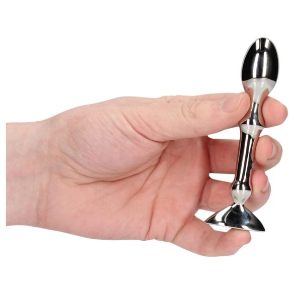 Aneros Tempo - ατσάλινος πρωκτικός δονητής (ασημί)