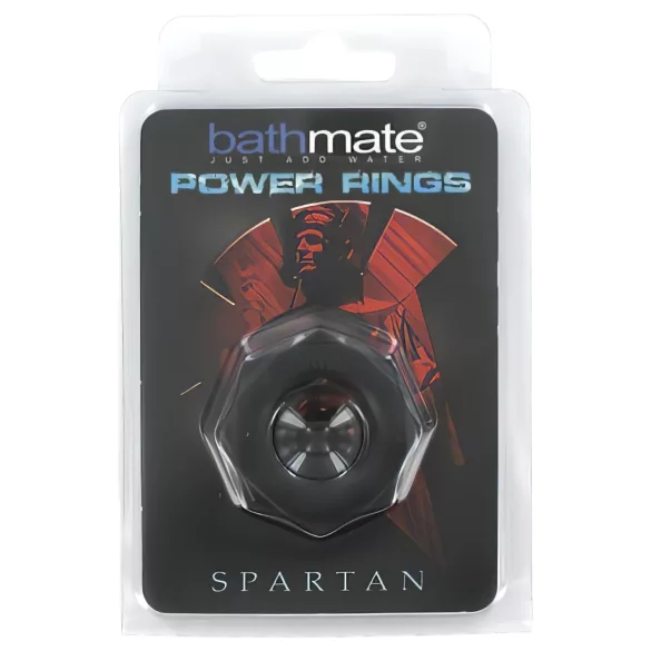 BathMate - δαχτυλίδι πέους σιλικόνης Spartan - μαύρο