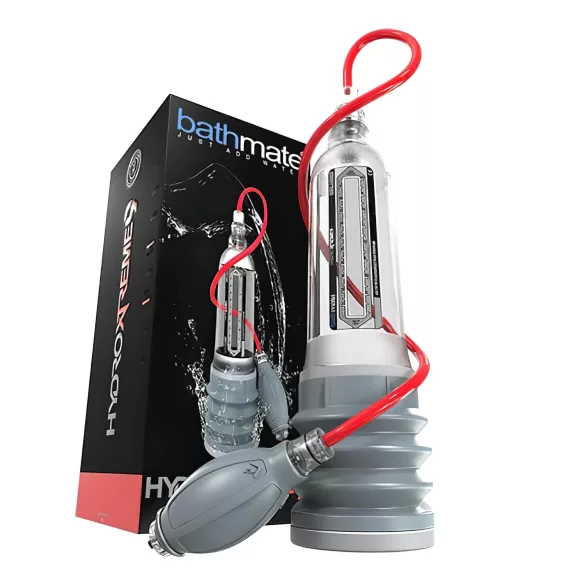 Bathmate HydroXtreme 9 - σετ υδροαντλίας (διάφανο)