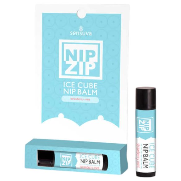 Sensuva Nip Clip: Δροσερό πήγμα φράουλα-μέντα για θηλές (4g)