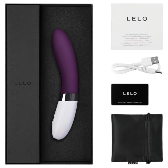 LELO Liv 2 - δονητής σιλικόνης (μωβ)
