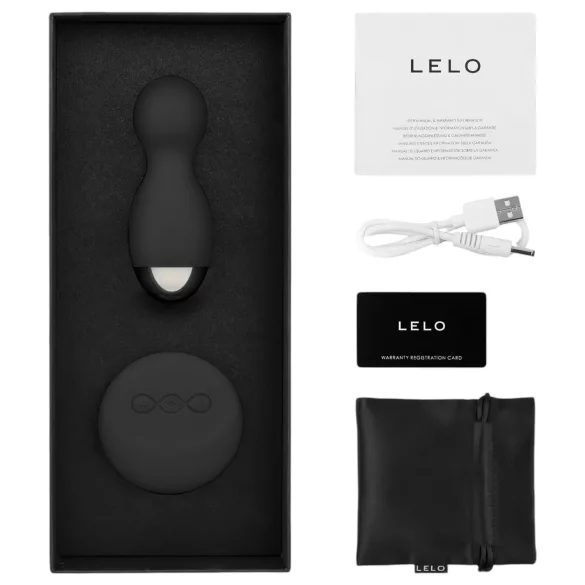 LELO Hula - περιστρεφόμενο δονητικό αυγό (μαύρο)