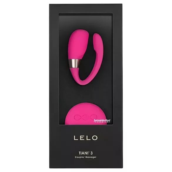 LELO Tiani 3 - δονητής ζευγαριών - σιλικόνη - ροζ