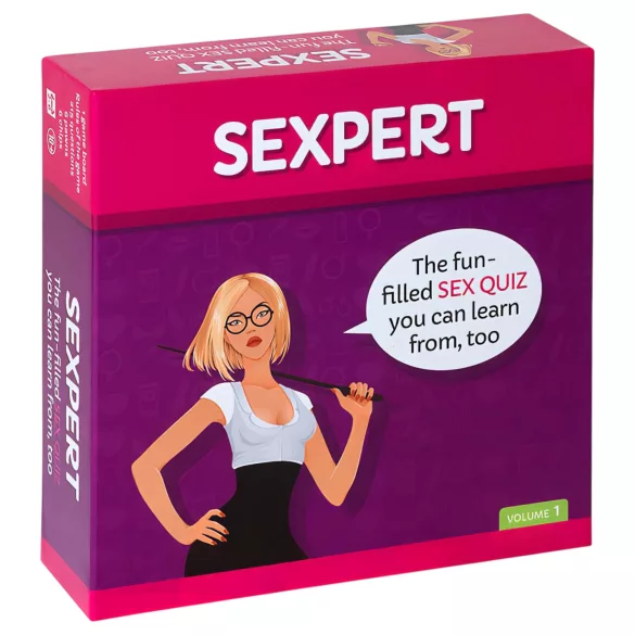 tease & please - Sexpert - διασκεδαστικό επιτραπέζιο σεξ κουίζ (στα αγγλικά)