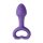 LOVELIFE BY OHMYBOD - EXPLORE - σιλικόνη πρωκτικό dildo (μωβ)