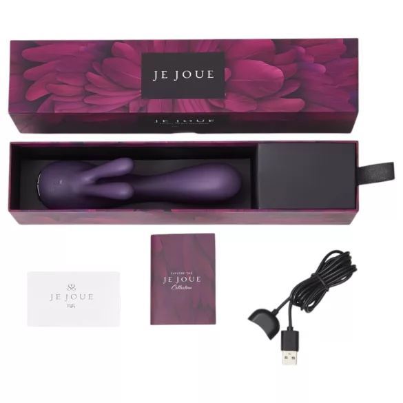 Je Joue Fifi - επαναφορτιζόμενος αδιάβροχος δονητής κλειτορίδας (μωβ)