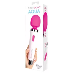   Bodywand - αδιάβροχο ραβδί μασάζ με δόνηση για γυναίκες - λευκό/ροζ