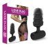 Love Plug - μίνι μαύρο πρωκτικό δονητής