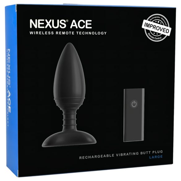 Nexus Ace - ασύρματος, επαναφορτιζόμενος πρωκτικός δονητής (μεγάλος)