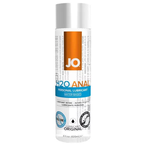 System JO - H2O Anal Original - λιπαντικό για πρωκτικό σεξ με βάση το νερό (120 ml)