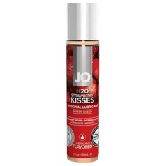  System JO - H2O Φράουλα Φιλί - λιπαντικό με βάση το νερό (30 ml)