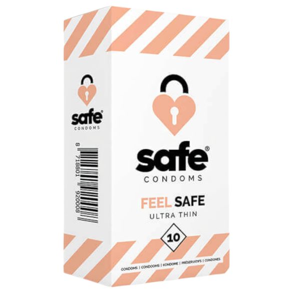 SAFE Feel Safe - Λεπτά Προφυλακτικά (10 τεμ)