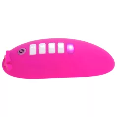   OhMiBod Lightshow - Δονητής κλειτορίδας με έλεγχο μέσω εφαρμογής και LED φωτισμό (ροζ)