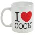 I Love Cock - κούπα (μαύρη)
