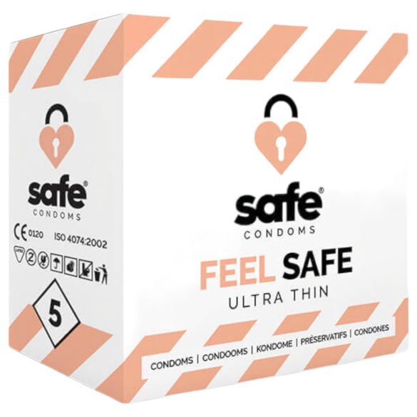 SAFE Αίσθηση Ασφαλείας - Λεπτά Προφυλακτικά (5 τεμ)