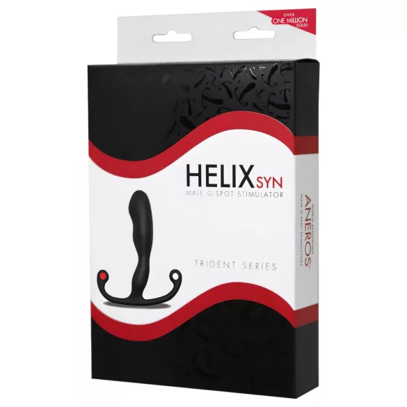 Aneros Trident Helix - ερωτικό πρωκτικό dildo προστάτη - μαύρο