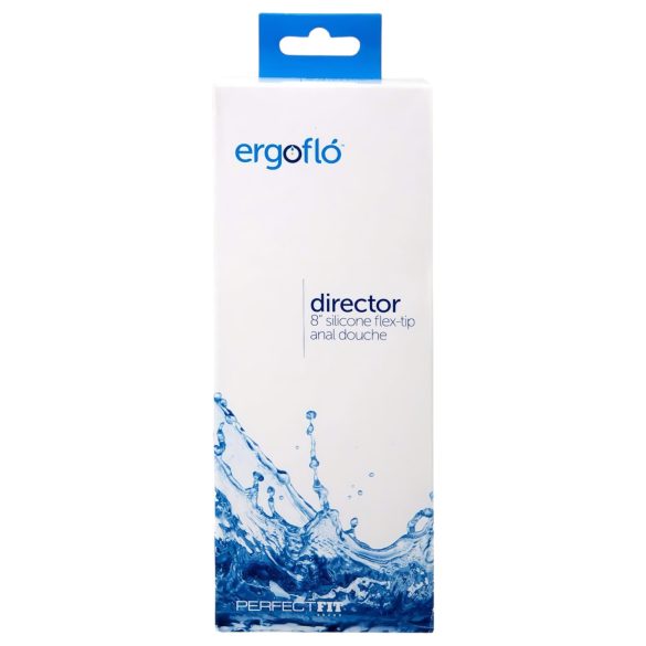Perfect Fit Ergoflo Director - ντους πρωκτού & ευαίσθητων σημείων - μαύρο