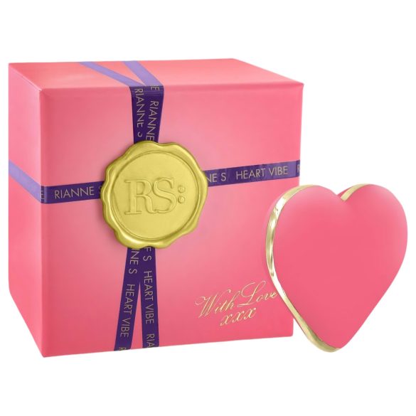RS Icons Heart - Δονητής κλειτορίδας με μπαταρία (κοραλλί)