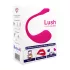 Lovense Lush 2 - φορετό δονητικό αυγό με έλεγχο μέσω εφαρμογής (ροζ)