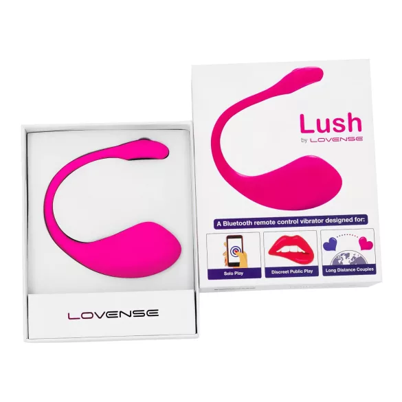 LOVENSE Lush 2 - έξυπνο δονητικό αυγό (ροζ)