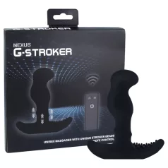   Nexus G-stroker - δονητής προστάτη με τηλεχειριστήριο - μαύρο