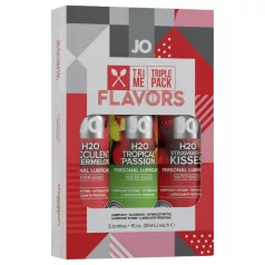   System JO - System Flavors - σετ αρωματισμένων λιπαντικών (3x30 ml)