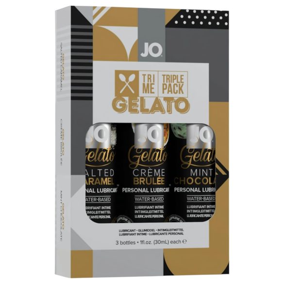 JO System Gelato - σετ αρωματικό λιπαντικό 3x30ml
