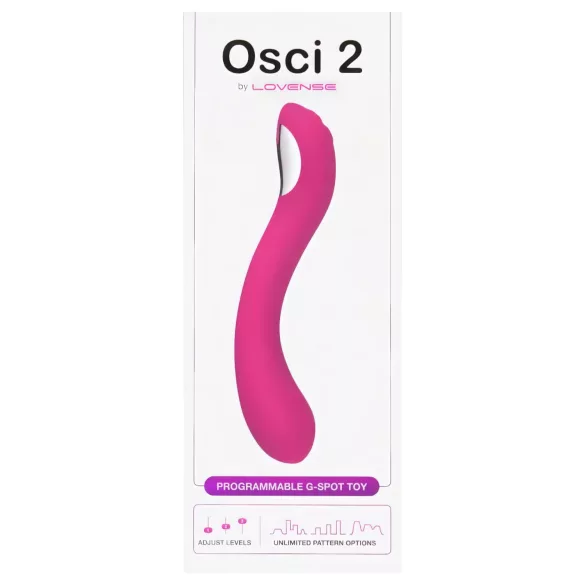 Lovense Osci 2 - Δονητής σημείου G με έλεγχο μέσω εφαρμογής (ροζ)
