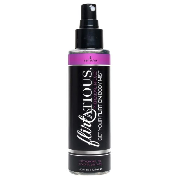 Sensuva Flirtatious - Άρωμα Φερομόνης με Ρόδι και Καρύδα (125ml)