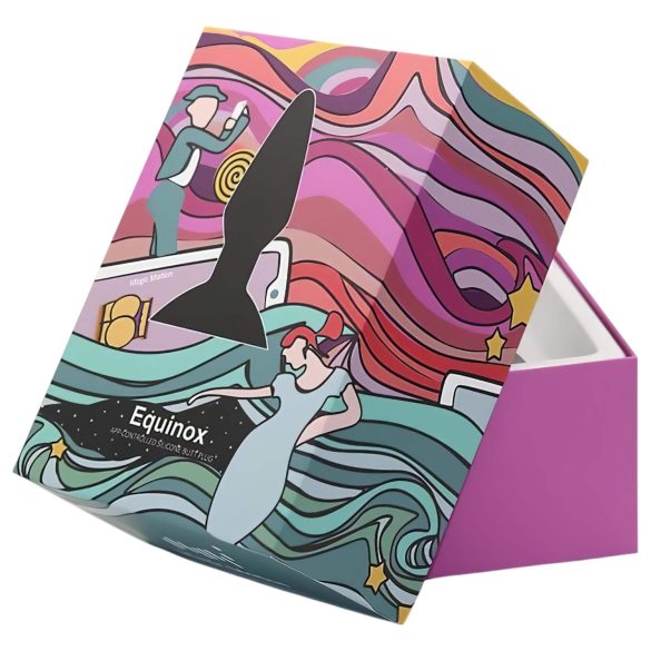 Magic Motion Equinox - έξυπνος, επαναφορτιζόμενος πρωκτικός δονητής (μαύρο)