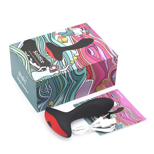 Magic Motion Solstice - δονητής προστάτη με app - επαναφορτιζόμενος - μαύρος