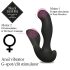 FEELZTOYS Μαύρος Jamba - ασύρματος, θερμαινόμενος πρωκτικός δονητής (μαύρος)