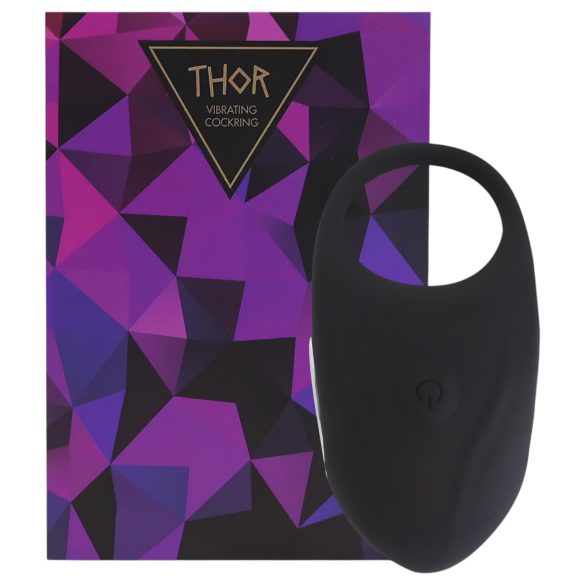 Feelztoys Thor - Επαναφορτιζόμενος Δονητικός Δακτύλιος Πέους (Μαύρο)
